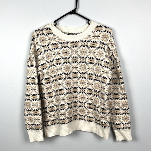 Chelsea & Theodore wool blend size medium cozy sweater - Picture 1 of 7